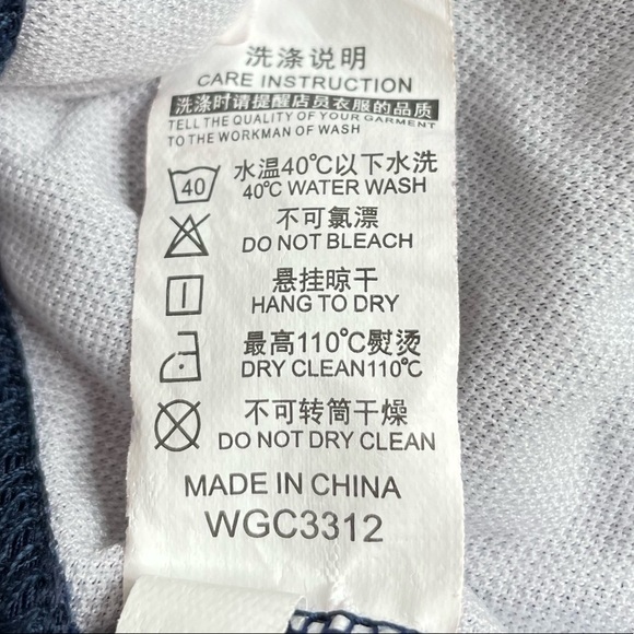 Navy Blue Bikini Top Size Large - Picture 4 of 5